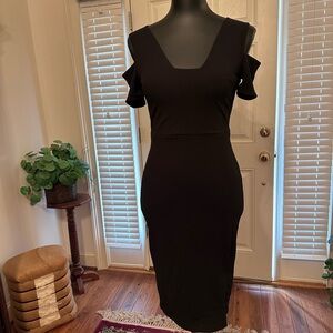 Like New express body con midi dress size 0